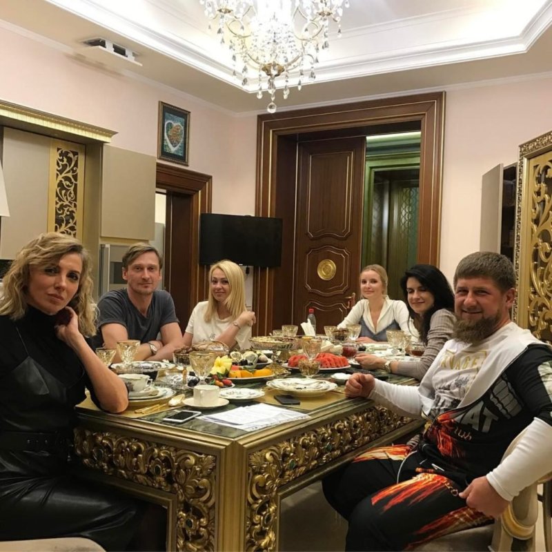 Дом дворец Рамзана Кадырова