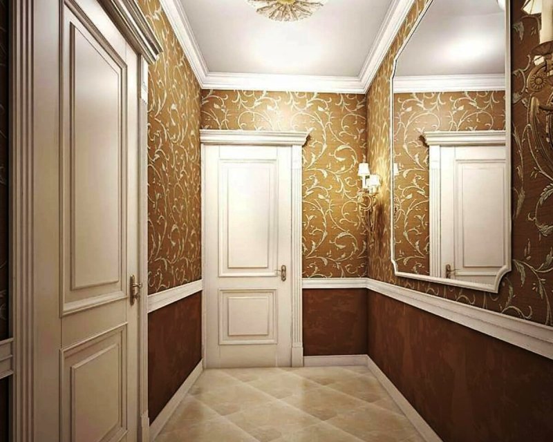 Обои компаньоны для прихожей