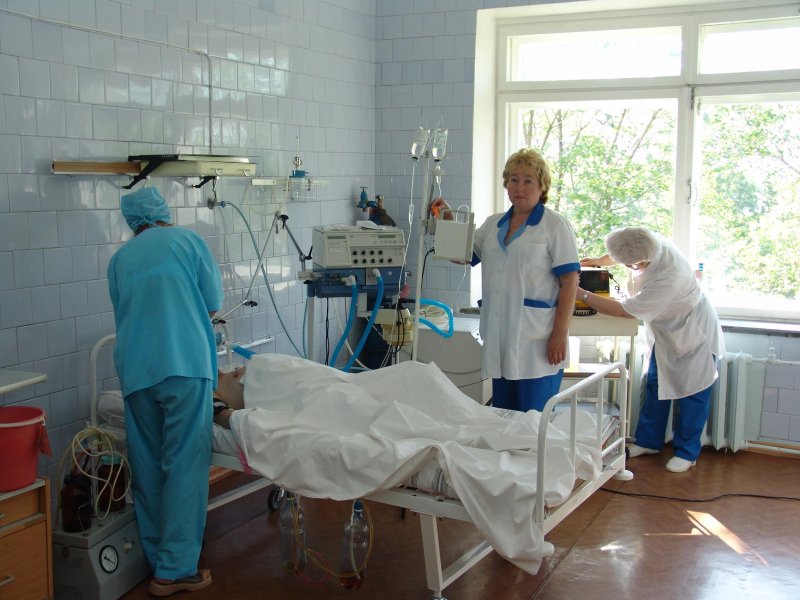 Операционный блок табличка