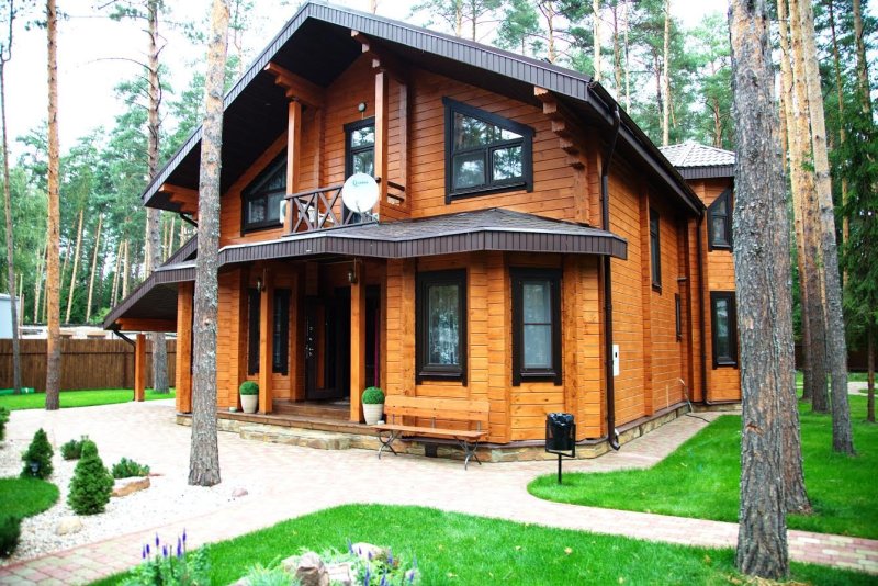 Дом из клееного бруса Саарланд