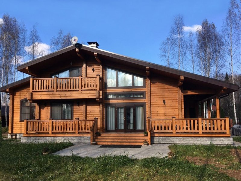 Дом из клееного бруса good Wood