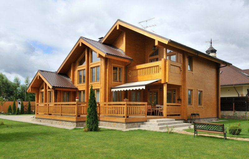 Дом из клееного бруса good Wood