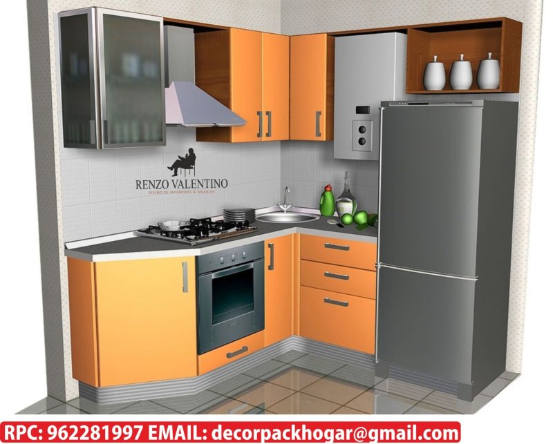 Кухни в малогабаритную кухню