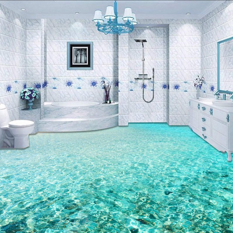 Обои для ванной водостойкие