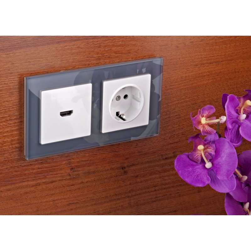 Розетка Werkel wl02-SKG-01-ip20,