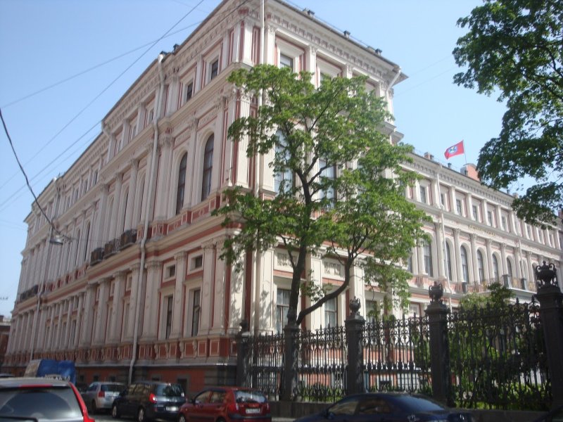 Николаевский дворец на Благовещенской площади