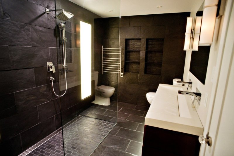 Marvel Noir St.Laurent 75x150 Lapp.