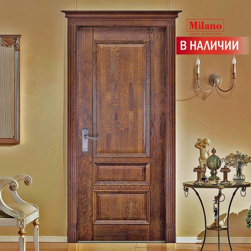 Двери межкомнатные деревянные Домино 100