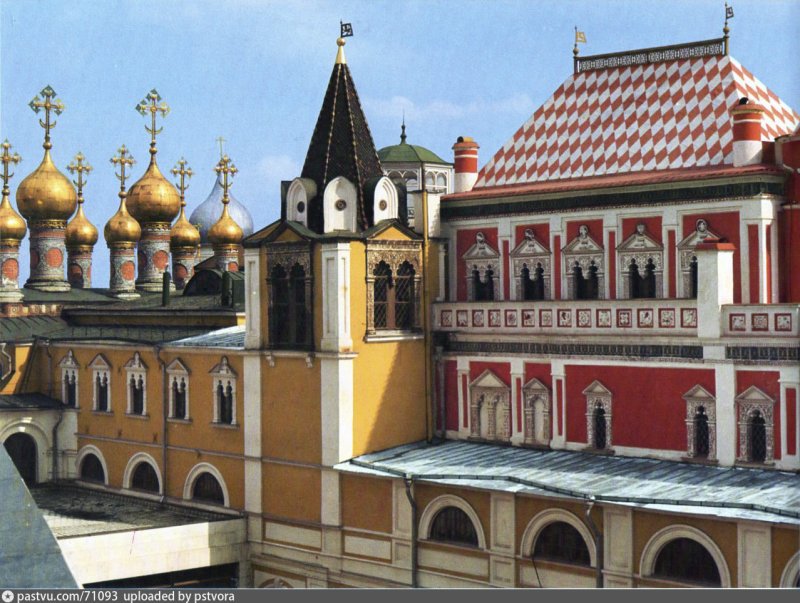 Теремной дворец в Московском Кремле 1635 1636