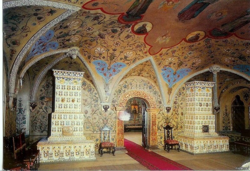 Грановитая палата теремной дворец Кремля