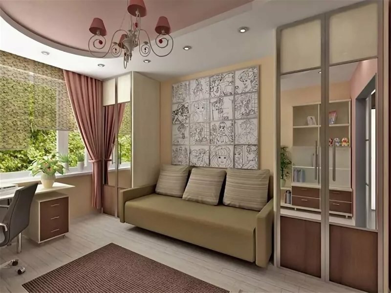Кухня гостиная икеа 20м