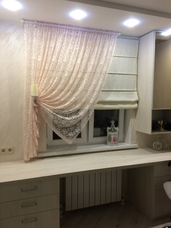 Короткие занавески в комнату