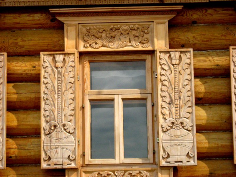 Красивые наличники