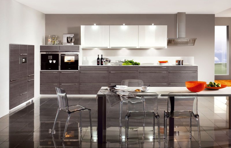 Кухни Scavolini фасад дерево