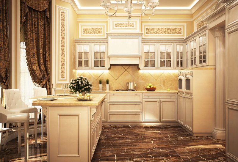 Кухня викласическом стиле