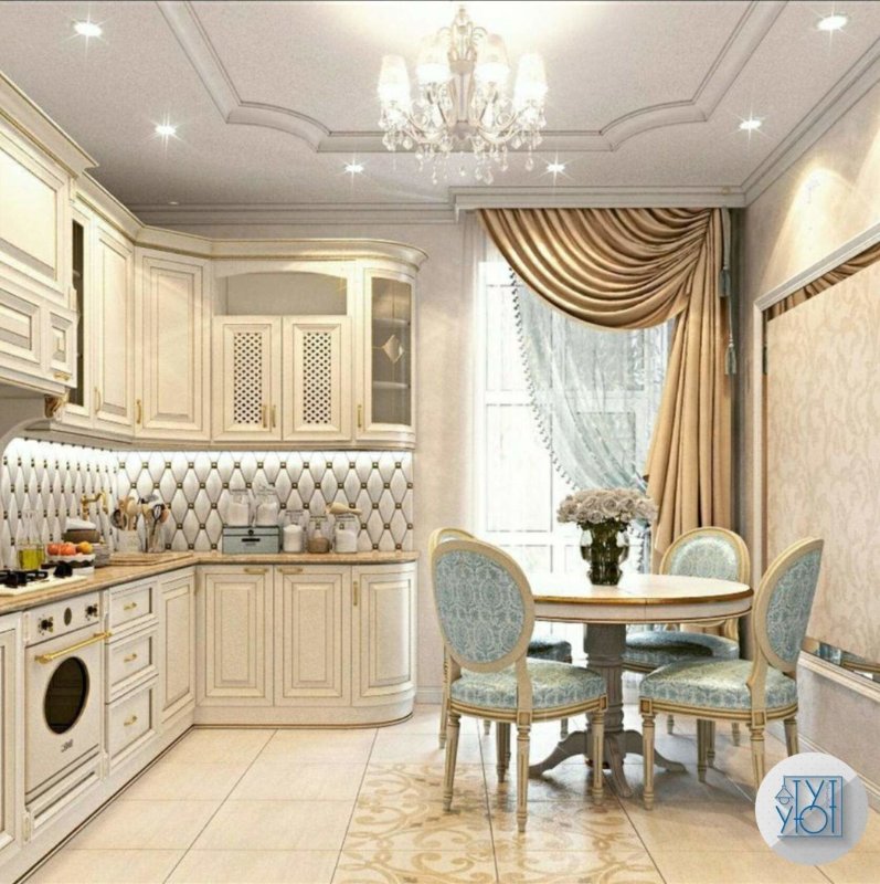 Кухня викласическом стиле