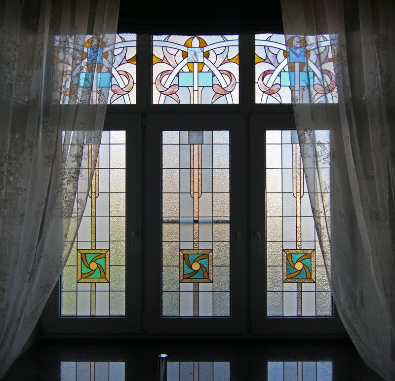 Bevels Glass Stained