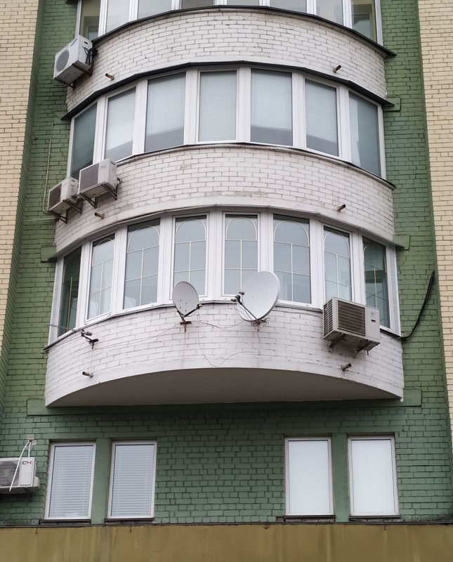 Круглый балкон