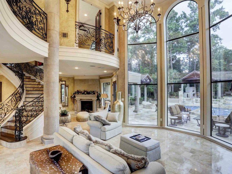 Luxury Mansion Interior гостиная