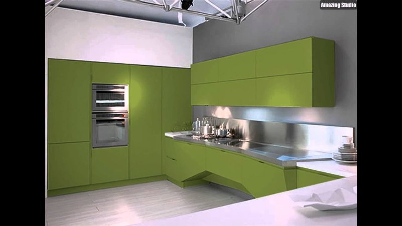 Кухонный гарнитур ikea темно зеленый