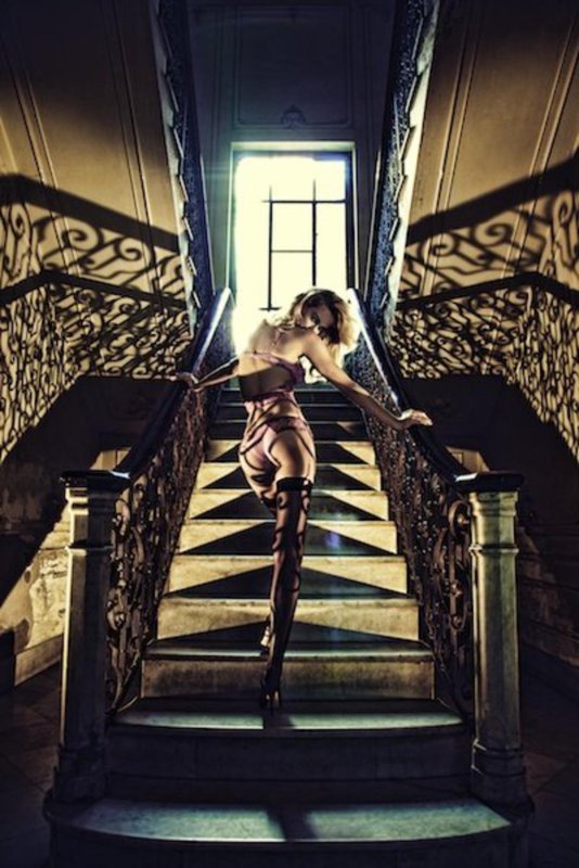 Фотосессия на лестнице