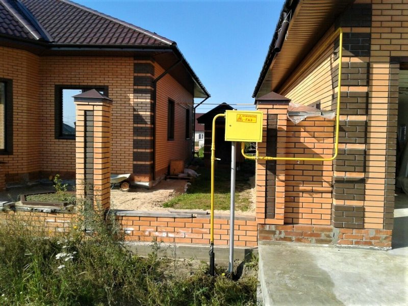 Газовая труба в частном доме (79 фото)