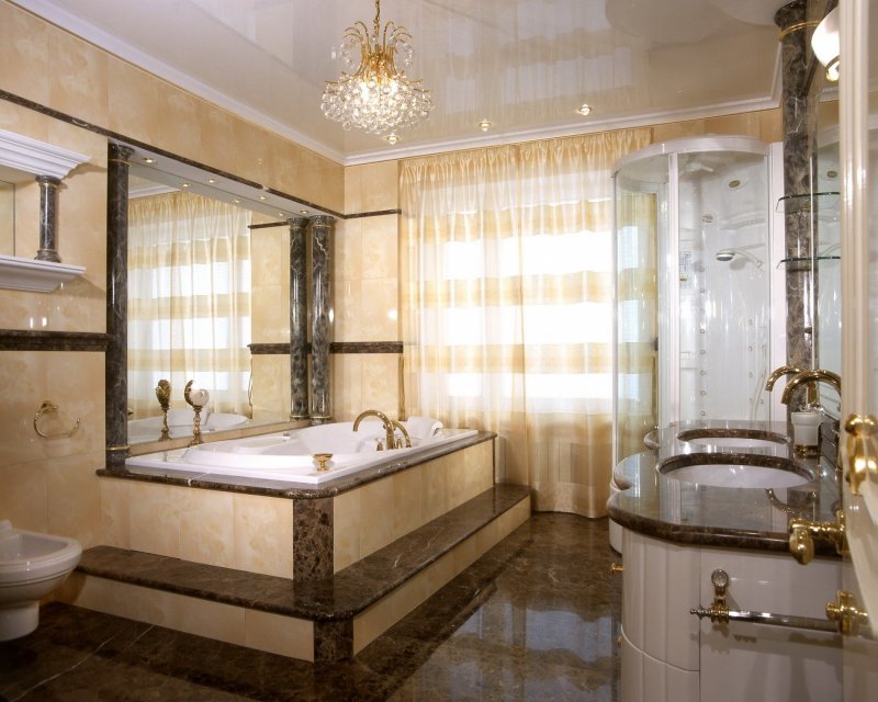 Шикарные Ванные комнаты