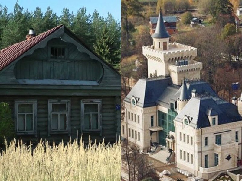 Замок в деревне грязь Максима Галкина