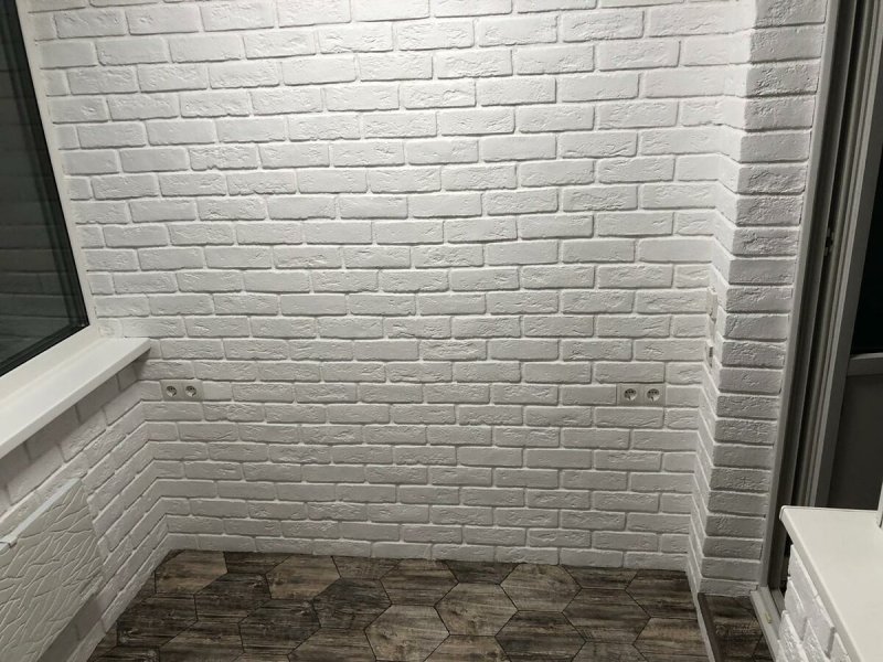 Балкон в стиле лофт п 44т