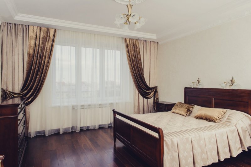 Тюль в спальню