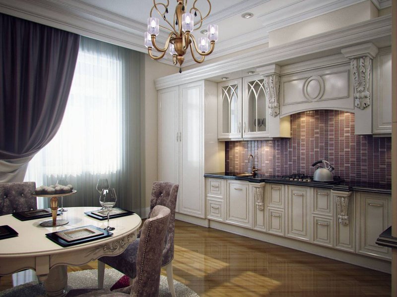 Красивые классические кухни