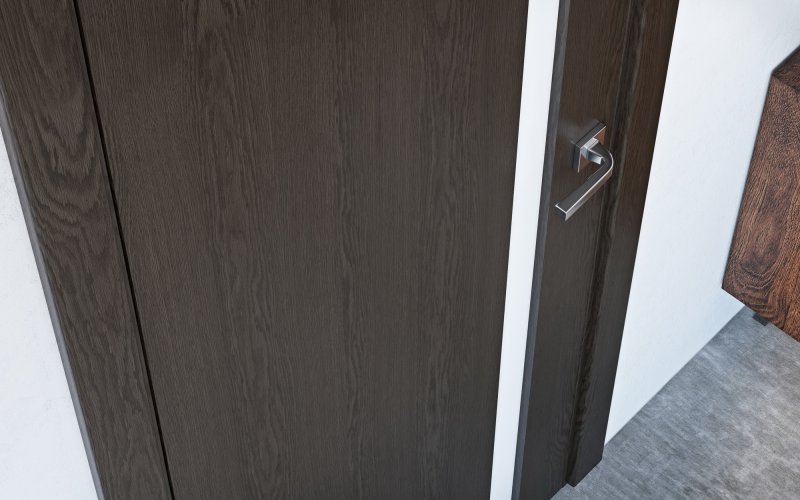 Натуральный шпон орех американский Black Walnut радиальный