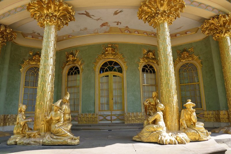 Китайский чайный домик в Сан-Суси
