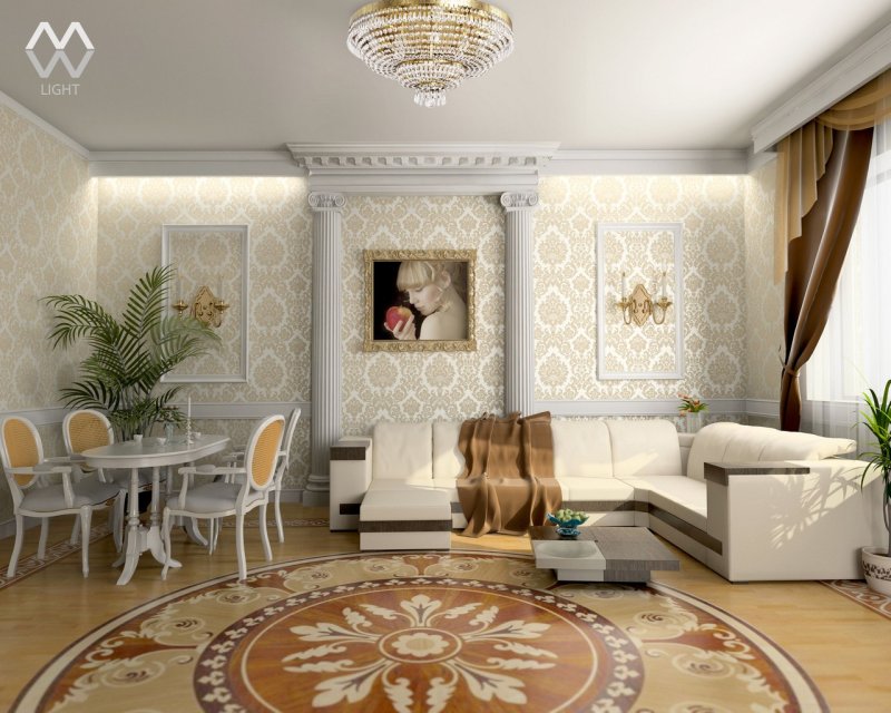 Классическая гостиная