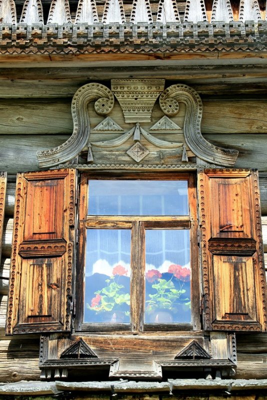 Купеческий дом со ставнями в Самаре