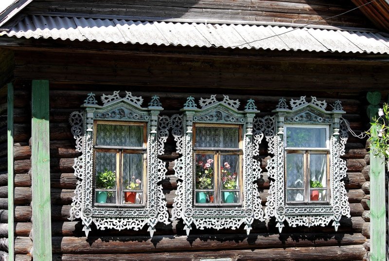 Усадьба Купцов Чердынцевых наличники