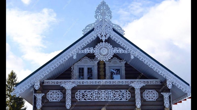 Резные резные ставни древней Руси