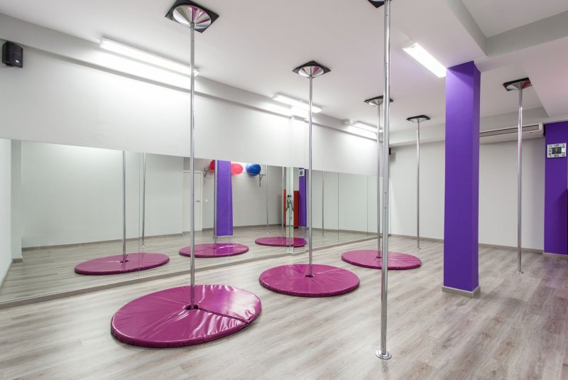 Студия Pole Dance интерьер