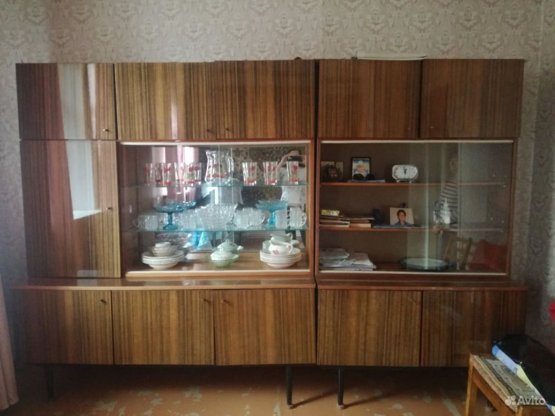 Советская стенка Вега перекраска
