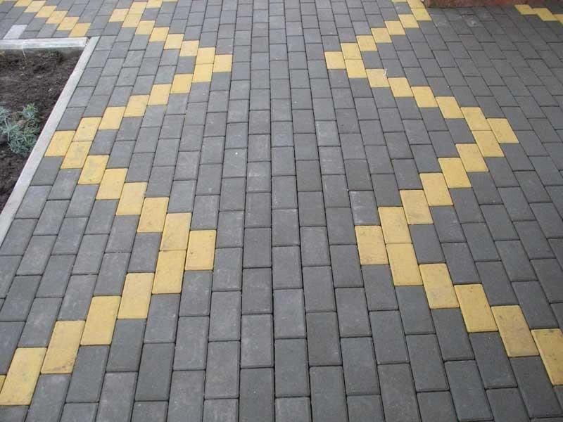 Тротуарная плитка брусчатка ЭДД 1.5