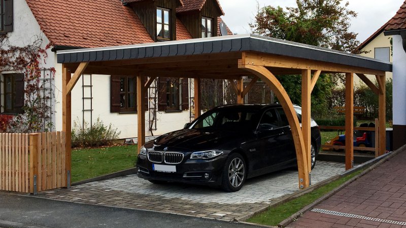 Carport aus Metall