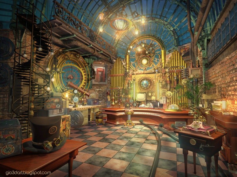 Лаборатория Steampunk