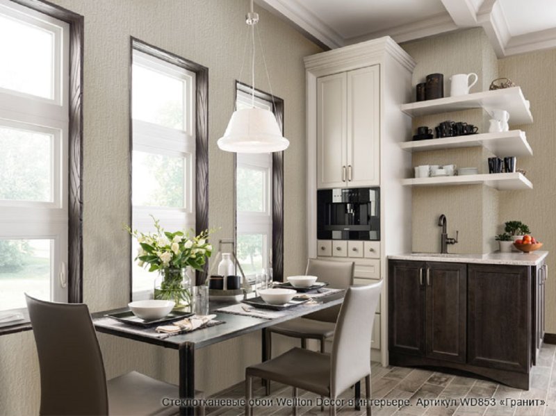 Wellton-Decor стеклообои гранит