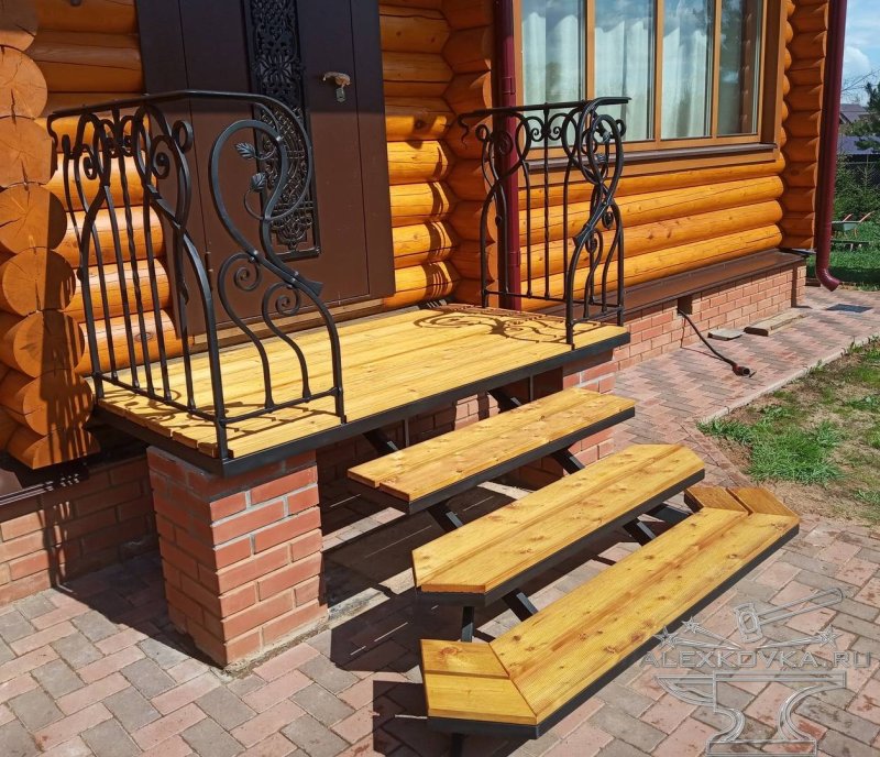 Крылечко для бани