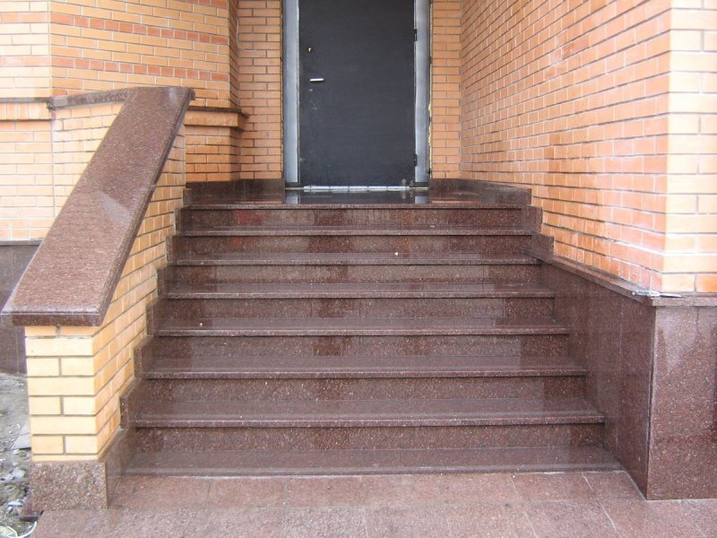 Красивые ступеньки в дом