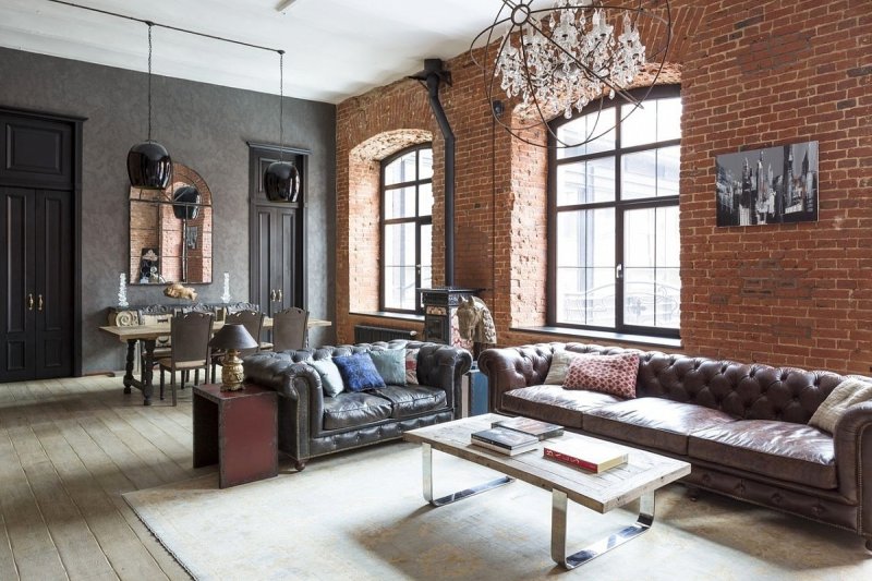 Стиль Loft в интерьере