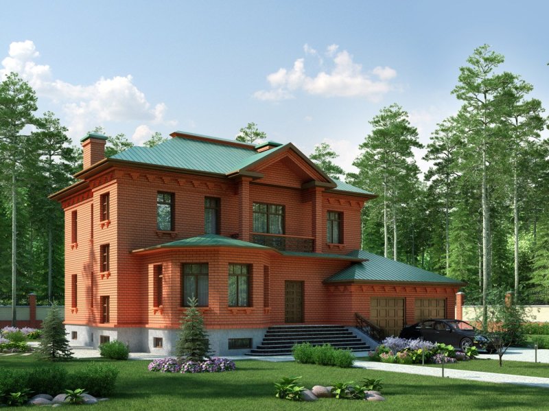 Кирпичный дом