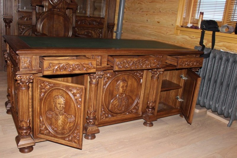 Резная мебель из дерева