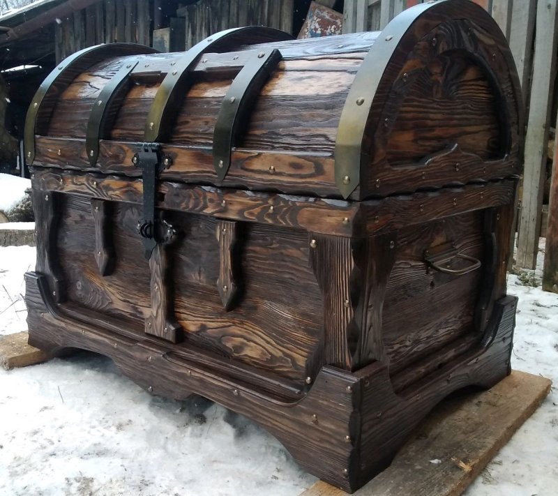 Сундучок из дерева