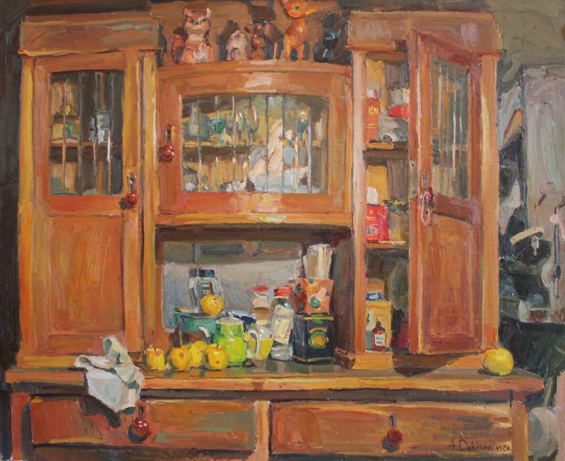 Перекраска серванта